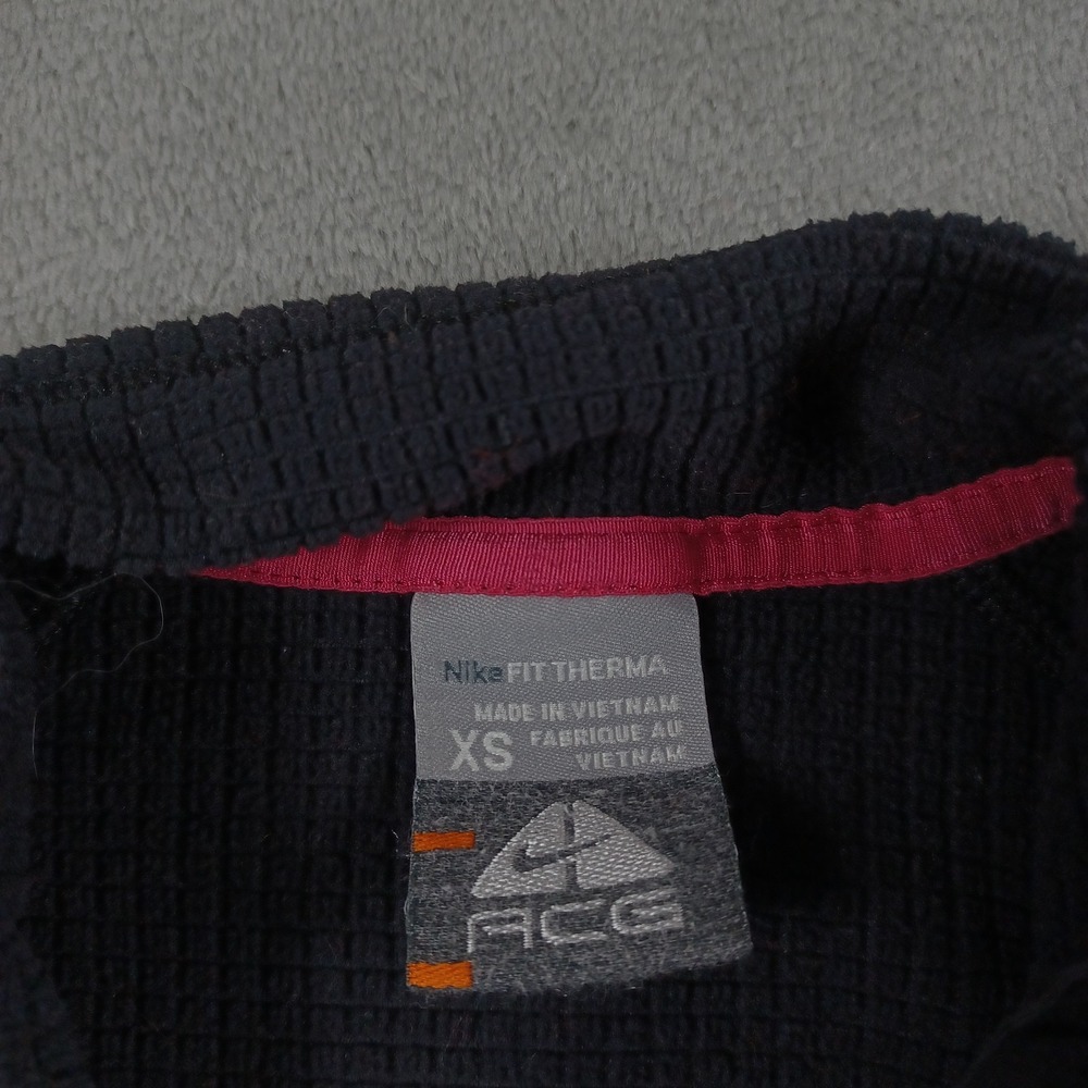Nike Sweater Womens XS Black ACG 1/2 ZIp‎ Fleece Lightweight Outdoor - Picture 4 of 8